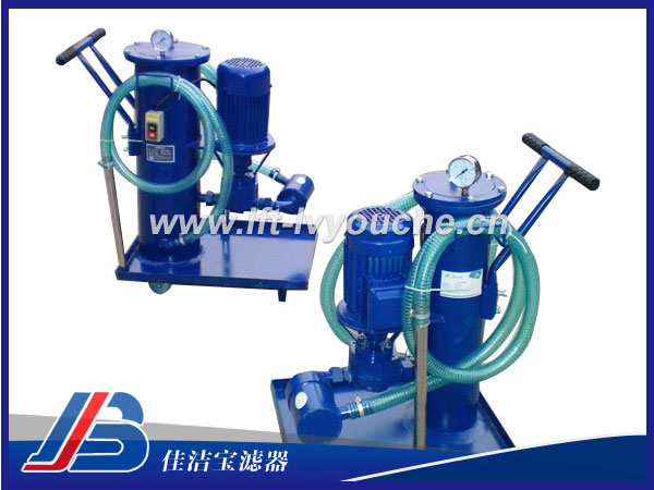 液壓油濾油機_便攜式高精度濾油車LUC-100除雜質濾油機